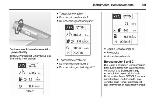 Betriebsanleitung - Opel