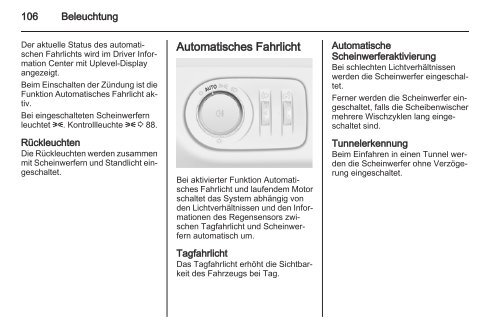 Betriebsanleitung - Opel