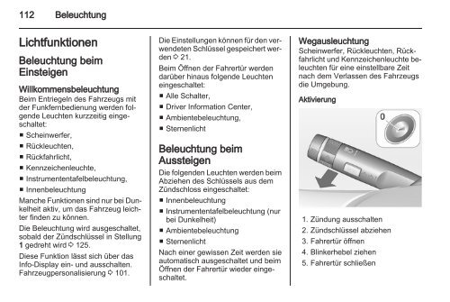 Betriebsanleitung - Opel