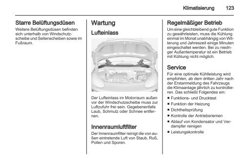 Betriebsanleitung - Opel