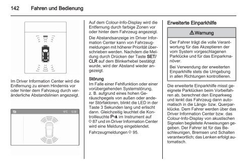 Betriebsanleitung - Opel