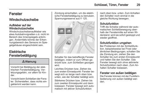 Betriebsanleitung - Opel