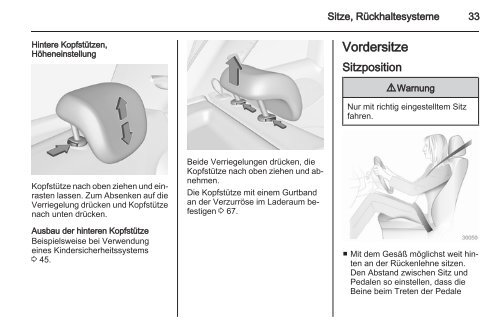 Betriebsanleitung - Opel