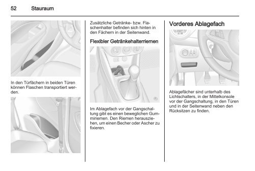 Betriebsanleitung - Opel