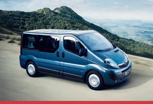 Brochure Vivaro Tour - Opel