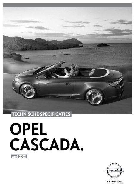 TECHNISCHE SPECIFICATIES - Opel