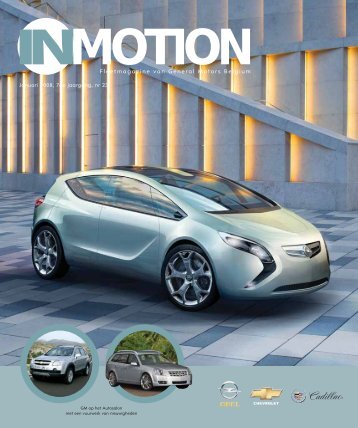 Fleetmagazine van General Motors Belgium - Opel