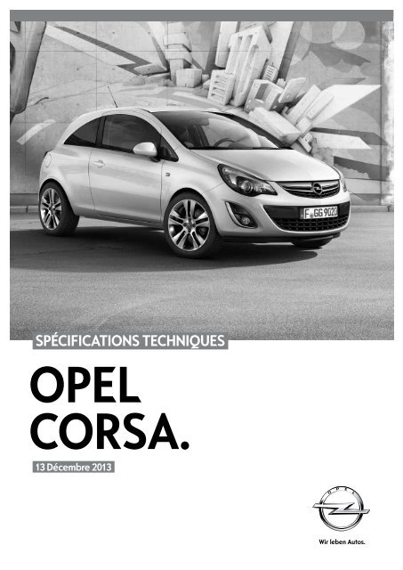 🔎 Opel Corsa : définition et explications