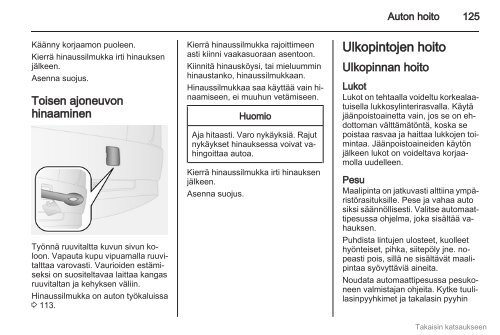 NÃ¤ytÃ¤ ohjekirja - Opel