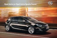 Opel Astra ja Opel Astra Sports Tourer