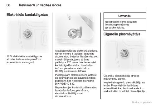 RokasgrÄmatas (MY12_2012) - Opel