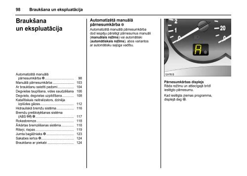 RokasgrÄmatas (2387-12) - Opel