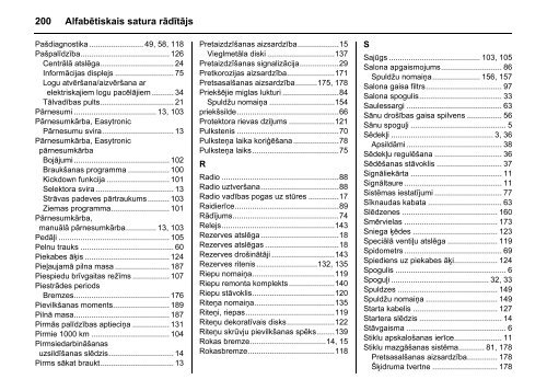 RokasgrÄmatas (2387-12) - Opel