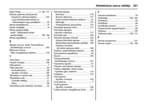 RokasgrÄmatas (2387-12) - Opel