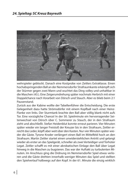 LaOLA - Das Vereinsmagazin des ASV Nemmersdorf - Ausgabe 12 vom 11.5.2014