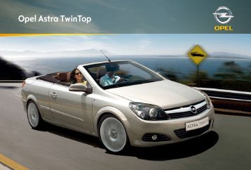 Brochure Astra twintop - Opel Nederland