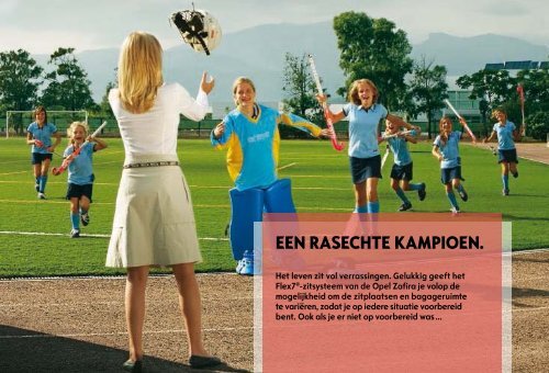 Brochure Opel Zafira - Opel Nederland