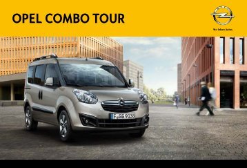 OPEL COmbO TOUR - Opel Nederland