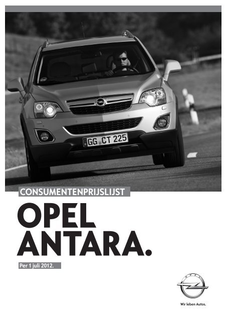 CONSUMENTENPRIJSLIJST - Opel Nederland