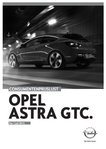 CONSUMENTENPRIJSLIJST - Opel Nederland