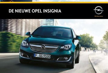 DE NIEUWE opEl INSIGNIA - Opel Nederland