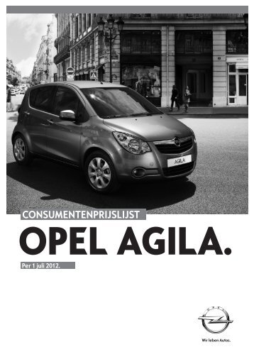 CONSUMENTENPRIJSLIJST - Opel Nederland