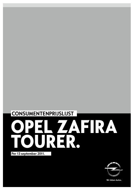 ConsumentenPrijslijst - Opel Nederland