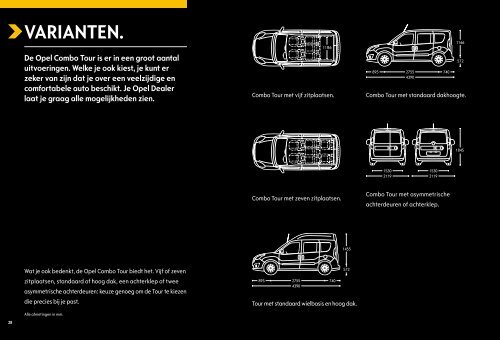 Brochure Combo Tour - Opel Nederland