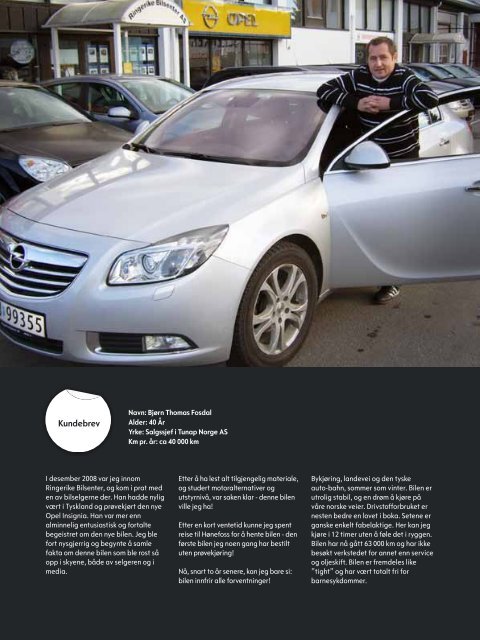 Les mer om nye Opel Insignia 4x4. - Opel Norge