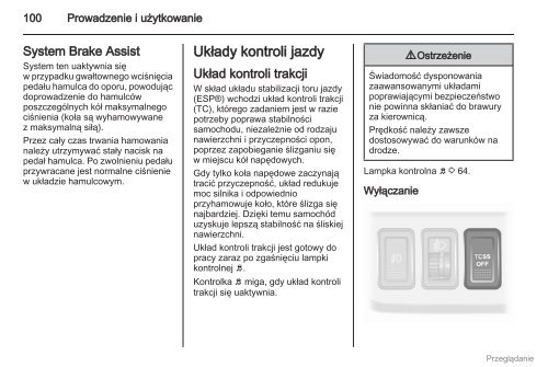 Opel Agila 2012 â Instrukcja obsÅugi â Opel Polska