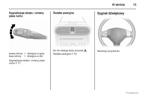 Opel Agila 2012 â Instrukcja obsÅugi â Opel Polska