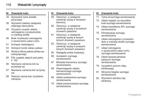 Opel Insignia 2012.5 â Instrukcja obsÅugi â Opel Polska