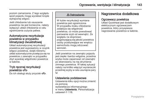 Opel Insignia 2012.5 â Instrukcja obsÅugi â Opel Polska