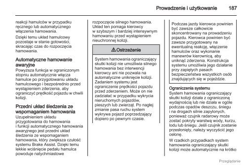 Opel Insignia 2012.5 â Instrukcja obsÅugi â Opel Polska