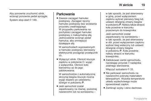 Opel Insignia 2012.5 â Instrukcja obsÅugi â Opel Polska