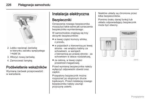 Opel Insignia 2012.5 â Instrukcja obsÅugi â Opel Polska