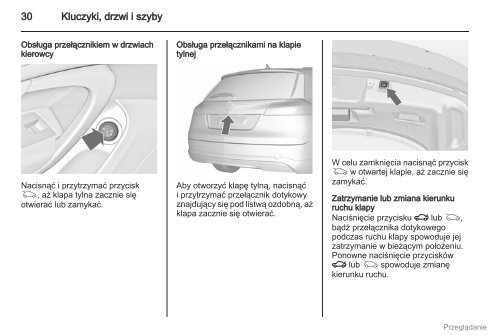 Opel Insignia 2012.5 â Instrukcja obsÅugi â Opel Polska