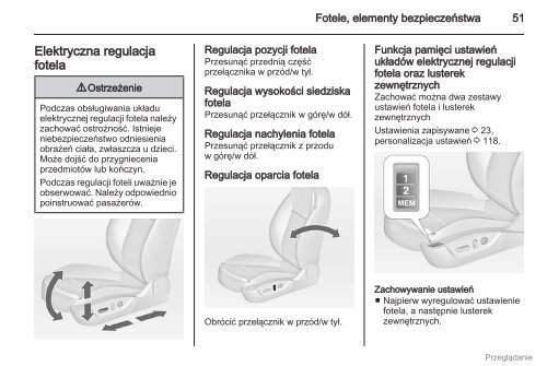 Opel Insignia 2012.5 â Instrukcja obsÅugi â Opel Polska