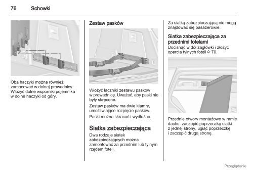 Opel Insignia 2012.5 â Instrukcja obsÅugi â Opel Polska