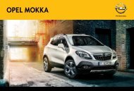 Opel Mokka broszura â Opel Mokka katalog â Opel Polska