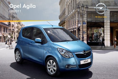 Manual Opel Agila 2012