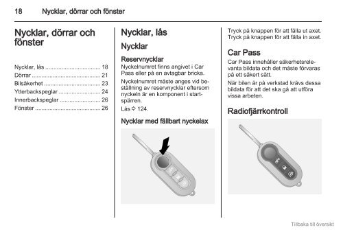 Se Ã¤garhandbok - Opel