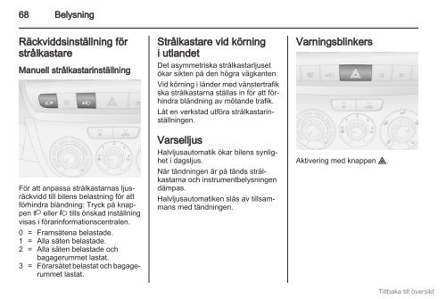 Se Ã¤garhandbok - Opel