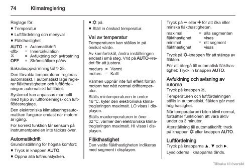 Se Ã¤garhandbok - Opel