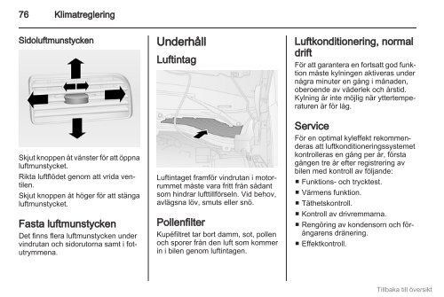 Se Ã¤garhandbok - Opel