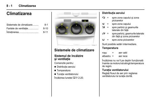 Manual Zafira - Opel