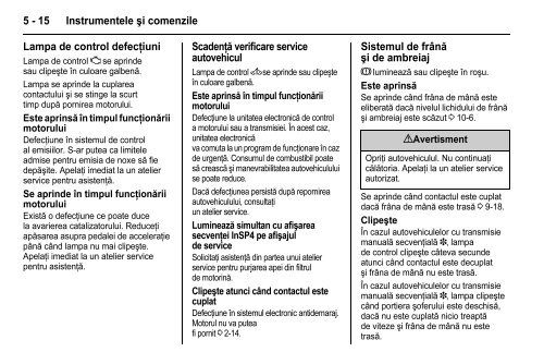 Manual Zafira - Opel