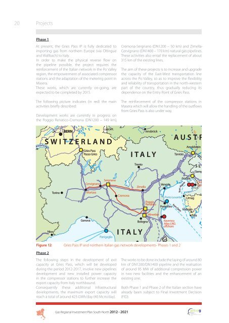 Gas Regional Investment Plan South-North Corridor - Snam Rete Gas