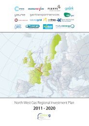 North West Gas Regional Investment Plan - Open Grid Europe GmbH