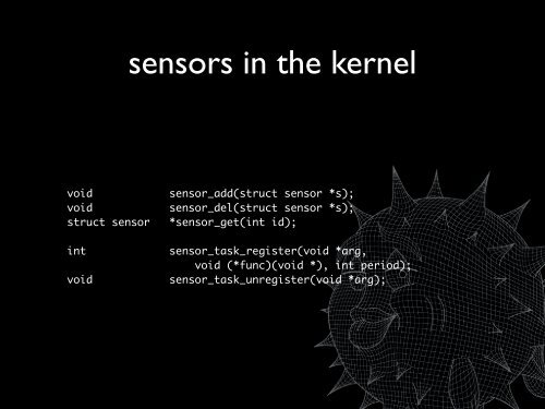 bio and sensors in OpenBSD